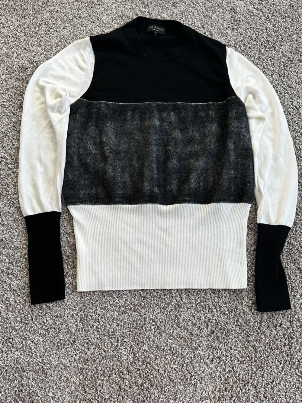 rag & bone Crewneck Sweater, fine merino wool